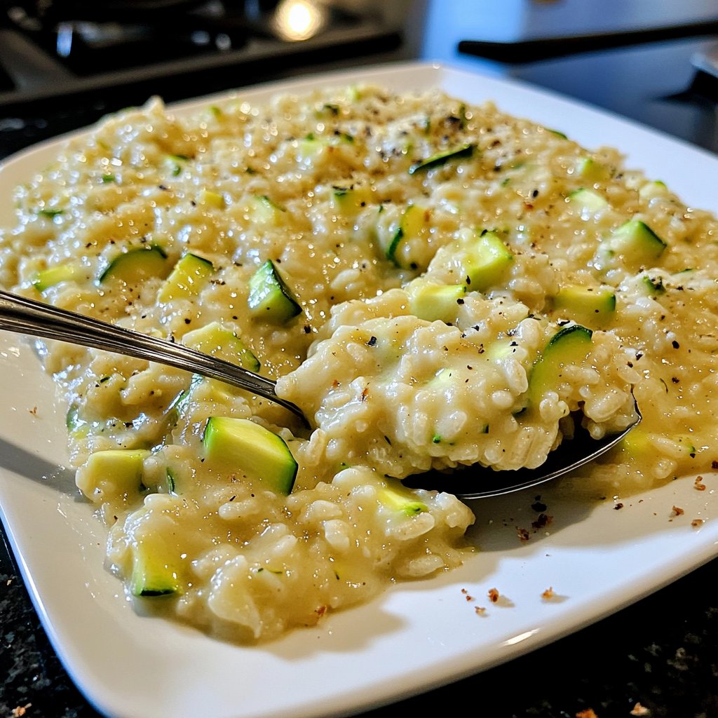 Risotto mit Zucchini