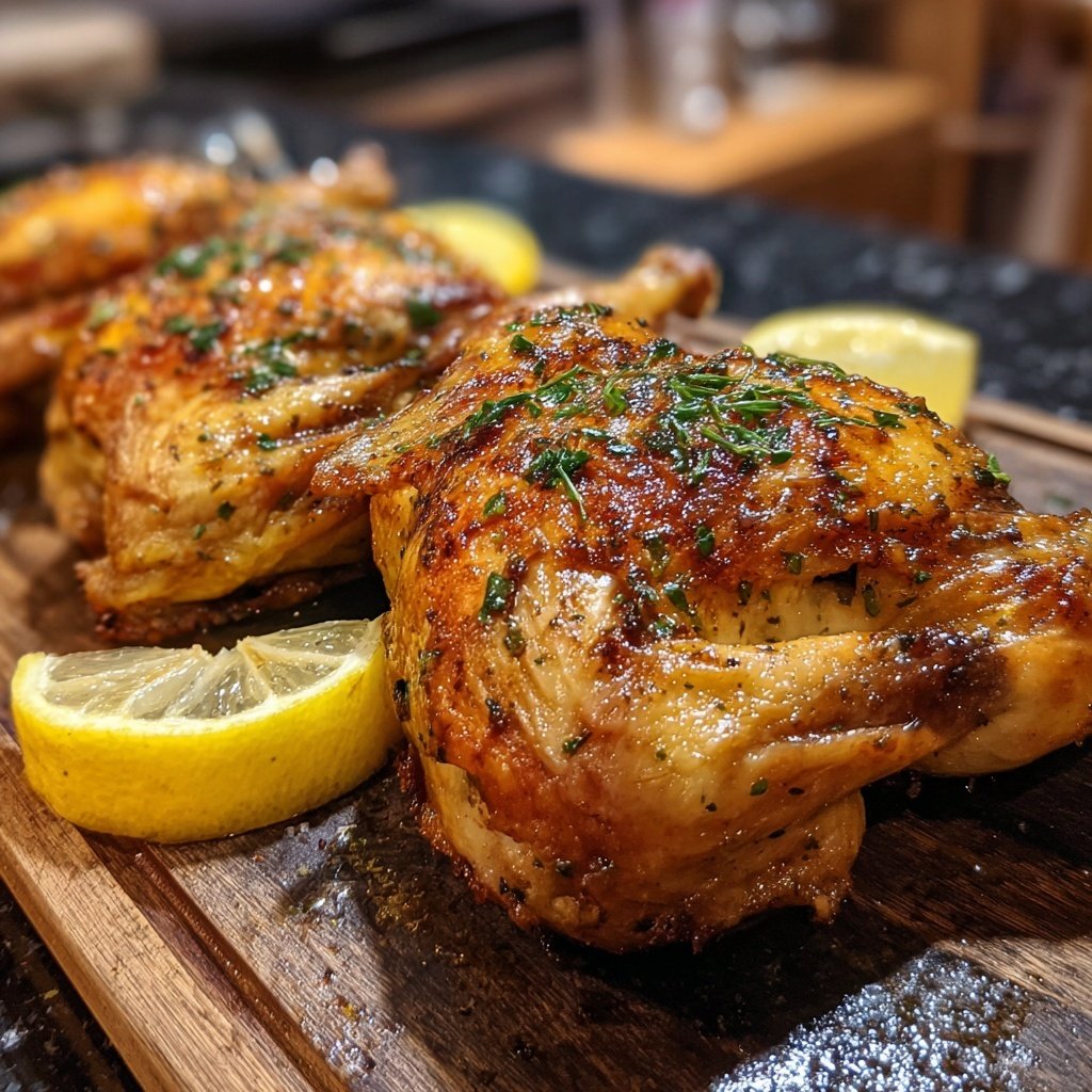 Kalorienarmes Ofen Hähnchen Mit Kräutern