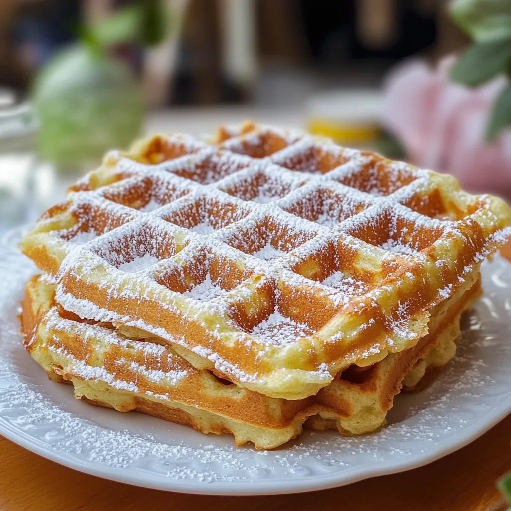 Waffelteig Rezept für Omas Waffeln