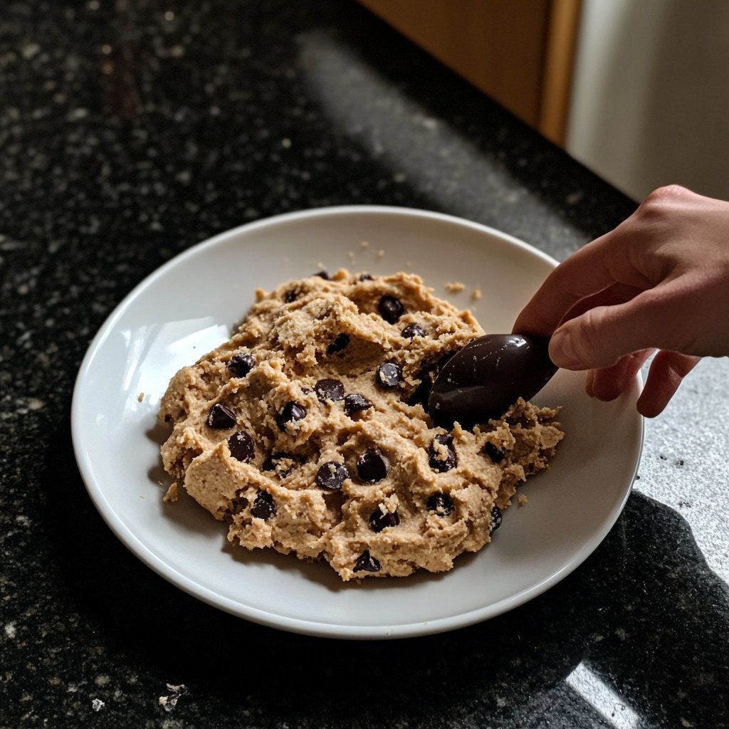Cookie Dough ohne Zucker