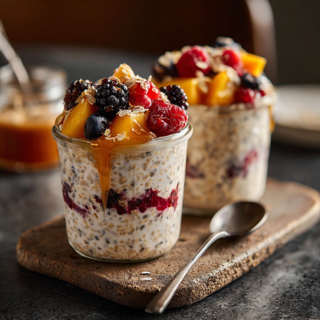 Frühstücksideen mit Overnight Oats